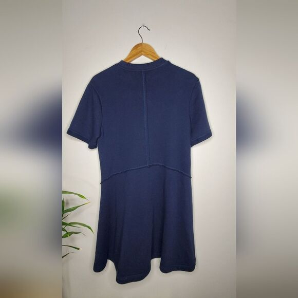 Sweaty Betty Navy Blue Revive Cotton Tshirt Women's Dress Size 4-6 - Picture 15 of 16